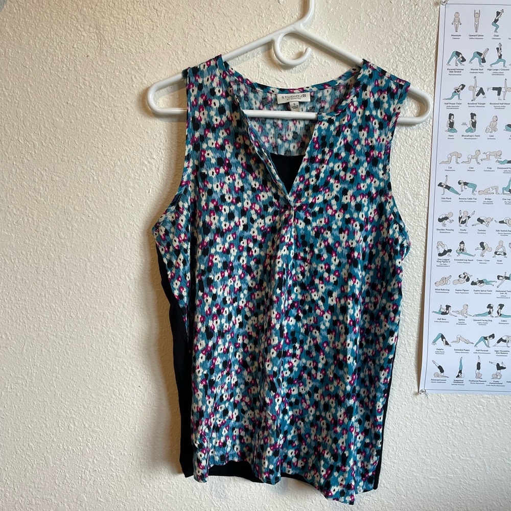 Cute multi -colored tank. NWOT.